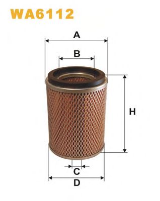 WIX FILTERS wa6112 -  Воздушный фильтр